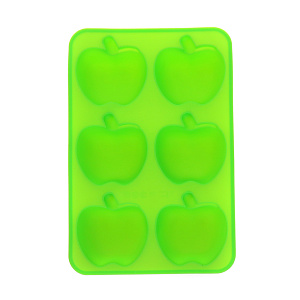 Форма для выпечки Яблоки Marmiton, зеленый, силикон 000000000001125302