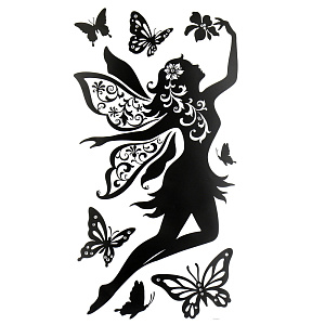 Стикеры с кристаллами Летящая фея Room Decoration 000000000001127354