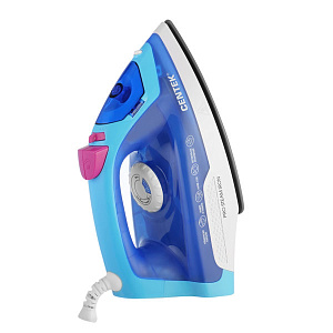 Утюг CENTEK CT-2348 BLUE 1800Вт керамическая подошва паровой удар самоочистка 200мл синий пластик 000000000001212428
