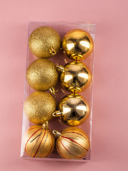 Набор елочных игрушек Сказка Посуда Центр, 6 см, 8 шт. 000000000001161735