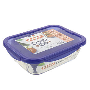 Форма для запекания 30х29х9см 3,3л PYREX Cook&Go прямоугольная с крышкой стекло 000000000001208665