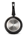 Сковорода 20см SERVITTA Black Stone съемная ручка алюминий 000000000001226060