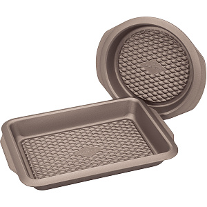 Набор форм для выпечки (прямоугольная 32x22см + круглая 22см) POLARIS Harmony-3222SET углеродистая сталь 015438 000000000001202727