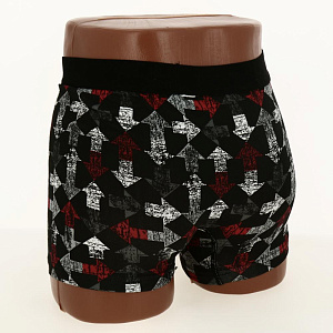 Трусы мужские Rockhard BOXERS S микс принтов 95%хлопок 5%эл 000000000001190383