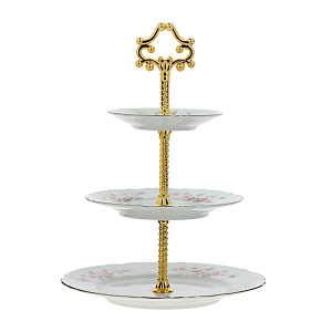 Этажерка Бледные розы Люкс Хауз, 000000000001005685