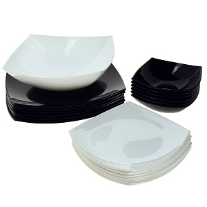 Столовый набор Quadrato Luminarc, 19 предметов 000000000001061164