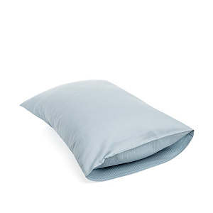 Наволочки 50х70см-2шт DE'NASTIA голубой сатин-страйп 3мм хлопок-100% 000000000001215550