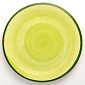 Тарелка десертная 19см CERA TALE Lime Green керамика глазурованная