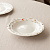 Тарелка суповая 22,2см 200мл LUCKY Цветы белый фарфор 000000000001220861