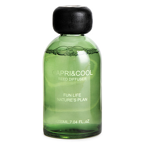 Диффузор ароматический с палочками 200мл Leaf стекло 000000000001219454