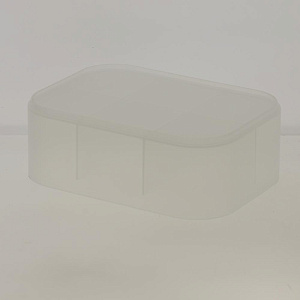 Бокс д/хранения косм.принадлежностей ASTY белый, полипропиленSWP-0950WH 000000000001192312