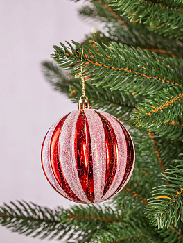 Декоративное украшение Набор шаров 8см 6шт MANDARIN полистирол 000000000001209350