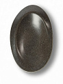 Блюдо овальное 28,4х14,9см DE'NASTIA Wabi графит керамика 000000000001231339