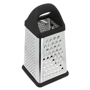 Терка 4-х гранная 20,3х10,5х10,5см TALLER контейнер с крышкой нержавеющая сталь 000000000001020746