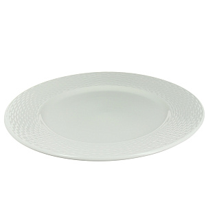Обеденная тарелка Плетёный Узор Estetica, 27 см 000000000001114014