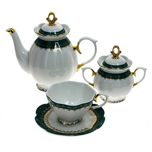 Набор чайный 6/14 250/1000/450 ф.тюльпан п/уV14-green 000000000001075222