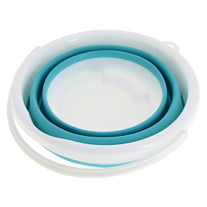 Складное ведро Fackelmann, 5л, силикон 000000000001121536