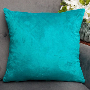 Наволочка декоративная "Этель" Соло бирюзовый 45*45 см 2308811 000000000001185423