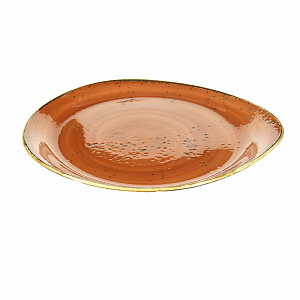 Асимметричная тарелка Craft Steelite, терракотовый, 30.5 см 000000000001123964