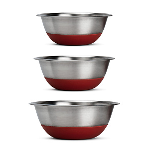 Миска 1,5л 22см нержавеющая сталь/силикон 000000000001219277