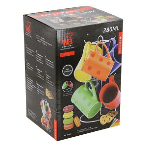 Набор кружек Wellberg, керамика, 7 предметов 000000000001172380