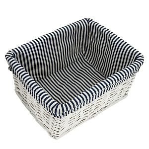 Коробка для хранения Синяя полоска, 31х25х17 см 000000000001171465