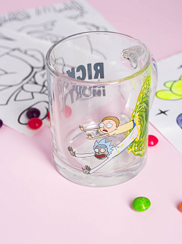 Кружка 320мл ND PLAY Рик и Морти стекло 000000000001203191