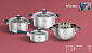 Набор посуды Cristelle 7 предметов нержавеющая сталь Cr2325