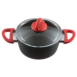 Кастрюля с крышкой Granate Pyrex, 20 см 000000000001119732