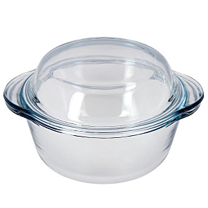 Кастрюля с крышкой для СВЧ Borcam Pasabahce, 1л 000000000001010603