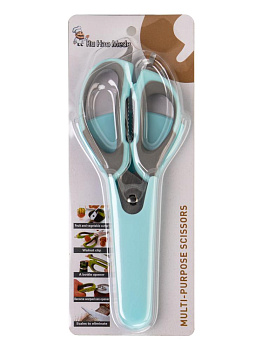 Ножницы кухонные 24см в ассортименте нержавеющая сталь/полипропилен 000000000001229393