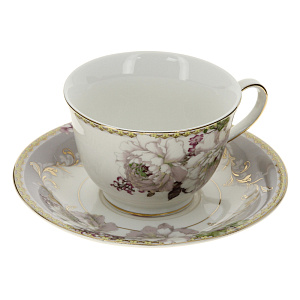 Пара чайная (чашка 220мл/блюдце BALSFORD Цветы подарочная упаковка 000000000001170939