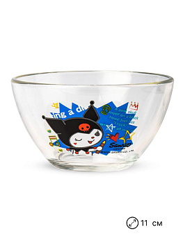 Набор детской посуды 3 предмета ND PLAY Куроми Граффити стекло 000000000001225617