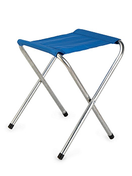 Стул складной 27,5х32х35см туристический синий металл/оксфорд 000000000001227419