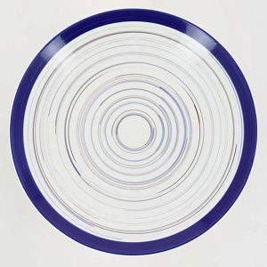 Тарелка десертная 19см ELRINGTON АЭРОГРАФ Лазурный день керамика 000000000001210587