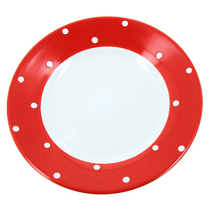 Тарелка Белый горох Estetica, 20 см 000000000001117328