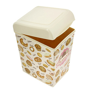 Контейнер для сыпучих продуктов Бытпласт, 10.8x14.8x18.3 см 000000000001170173