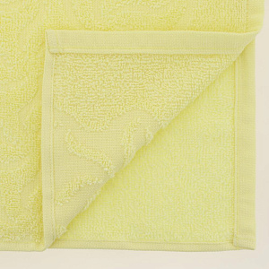 Полотенце махровое 70х130см ДМ Радуга плотность 295гр/м желтое 100% хлопок 000000000001206159
