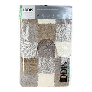 Набор ковриков для ванной и туалета, 2 шт 000000000001161406