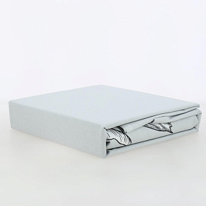 Комплект постельного белья Евро ЭТЕЛЬ Gray tropics пододеяльник 200х215см простынь 220х240см наволочки 70х70см-2шт хлопок 000000000001211278