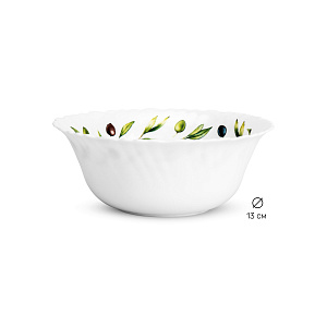 Салатник 13см/300мл FARFORELLE Оливки стеклокерамика 000000000001214060