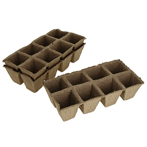 Набор торфяных горшков Village People, 7х7 см, 24 шт. 000000000001139582