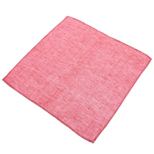 Салфетка чистый лён гладкокрашеная, 45х45 000000000001031769