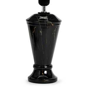 Светильник 42см черный мрамор 000000000001216455