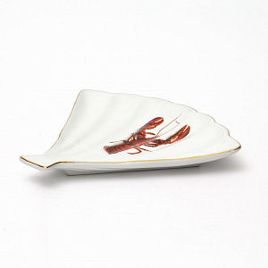 Икорница 20,5х21х3см GUTERWAHL Party Time Рак речной фарфор 000000000001197791