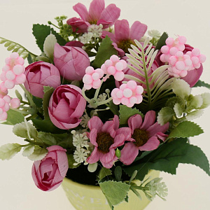 Цветок искусственный Садовый 20см R010635 000000000001192376