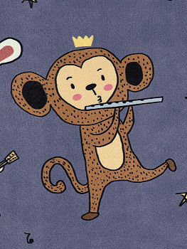 Коврик придверный 50х80см лаванда (мульт) M111194 000000000001200454