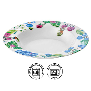 Тарелка суповая 21,5см ESPRADO Gusto фарфор 000000000001208342