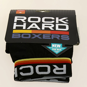 Трусы муж. Rockhard BOXERS S черный 95%хл 5%эл G000063 (S) 000000000001190419