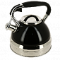 Чайник со свистком 3500мл GUTERWAHL нейлоновая ручка капсульное дно стенки корпуса 0,4мм дно 1,1мм подарочная упаковка нержавеющая сталь 126-18012